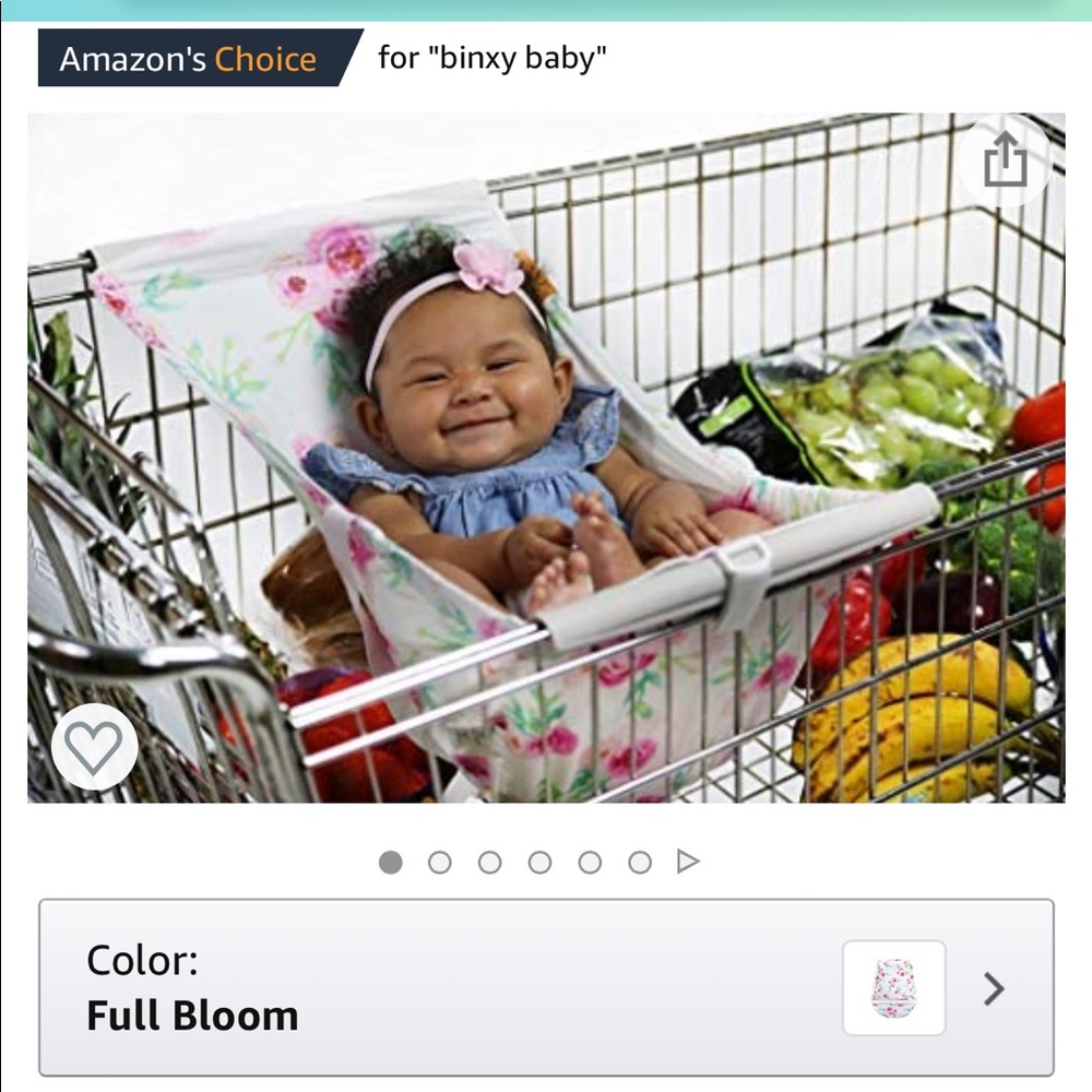 Binxy Baby shopping cart hammock